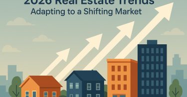 Modern city skyline highlighting evolving real estate developments and changing market trends