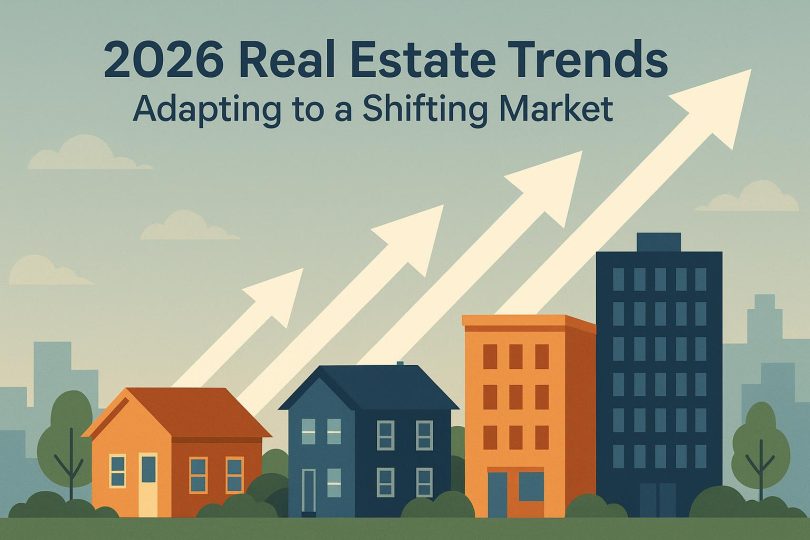 Modern city skyline highlighting evolving real estate developments and changing market trends