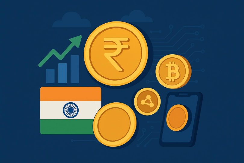 CoinYatra platform interface showcasing INR trading and digital assets for Indian crypto users